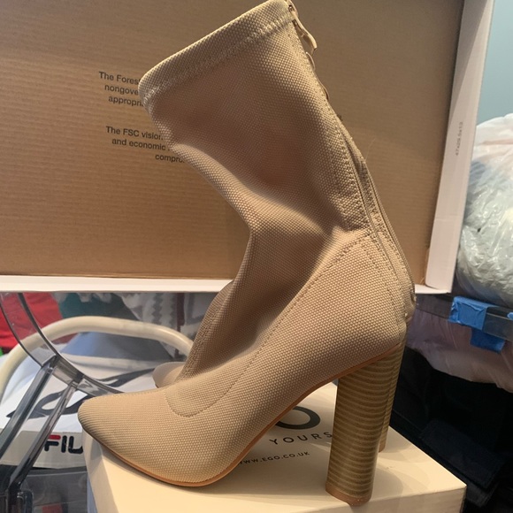 EGO Anushka Knit Ankle Boots - Picture 14 of 15